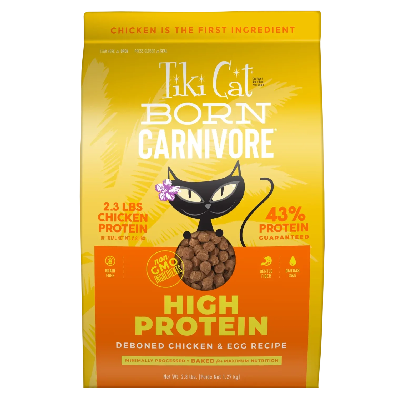 Tiki Cat Born Carnivore Chicken & Egg
