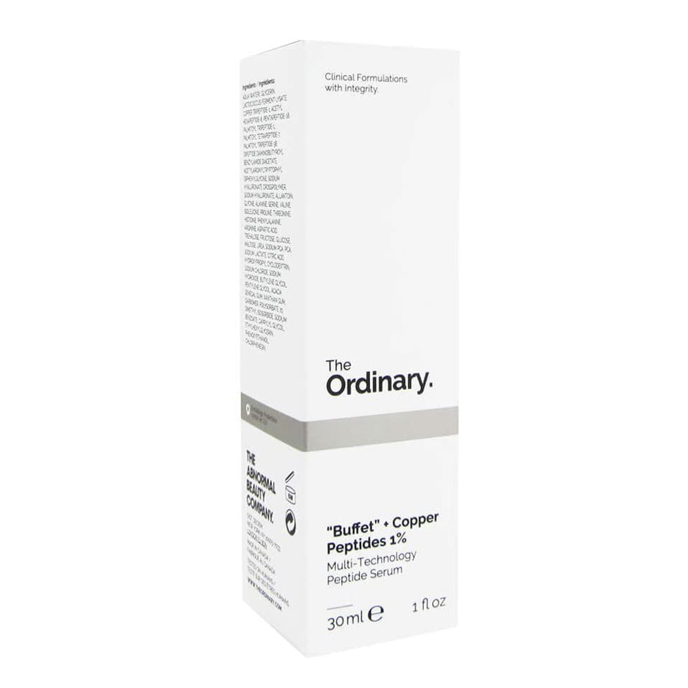 The Ordinary Buffet + Copper Peptides 1% Multi-Technology Peptide Serum- 1fl.oz/30ml - Original The Ordinary Imported From Canada